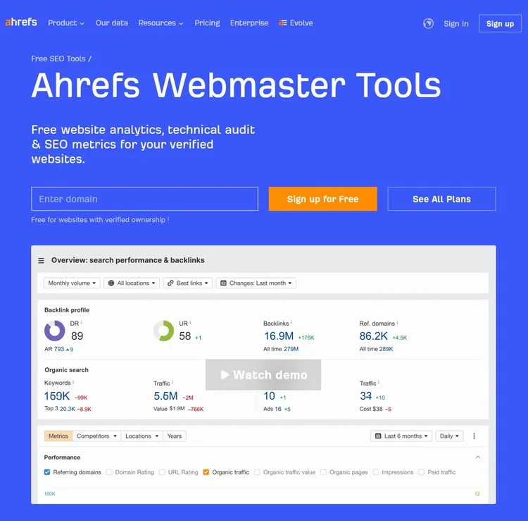 Ahrefs Free Webmaster Tools: Unlock Your Site's Potential