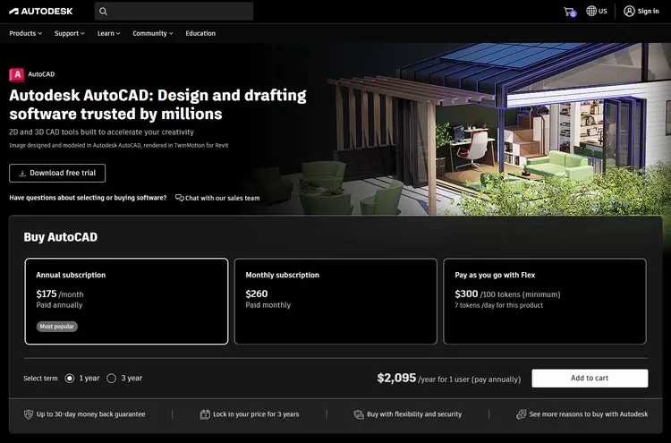 AutoCAD: Precision for Architects and Engineers