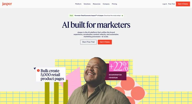 Jasper AI: AI built for marketers