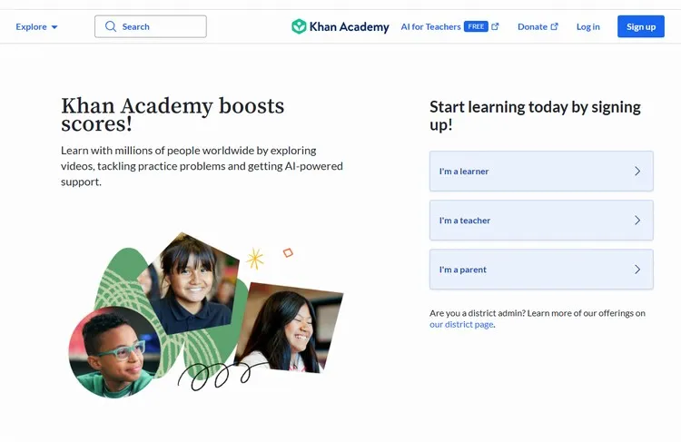 Khan Academy - Free courses in math, science, economics, and more