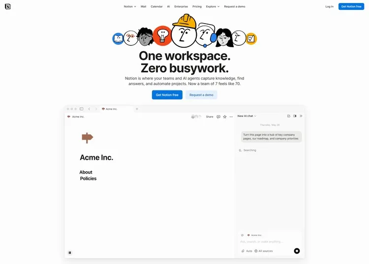 Notion - An all-in-one AI workspace
