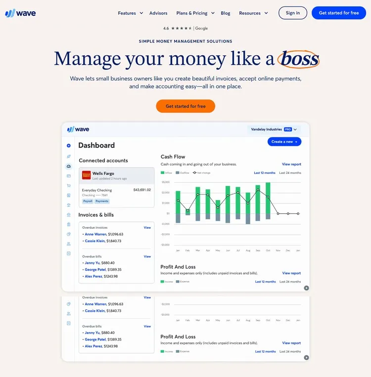 Wave: Free Accounting Software
