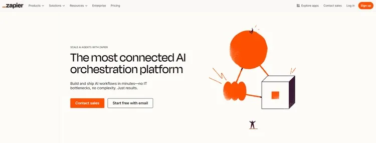 Zapier - An Automation Tool that Connects Apps and Automates Workflows