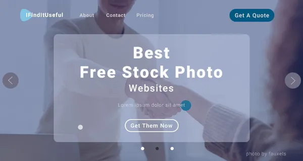 Top 10 Sites for Free Stock Photos for Websites
