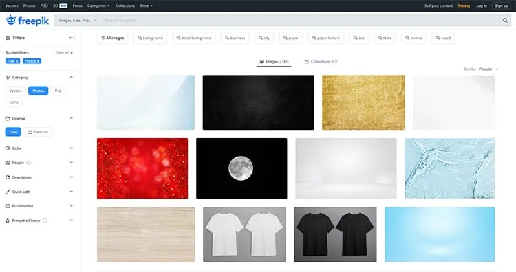 Freepik Free Stock Photos for Websites