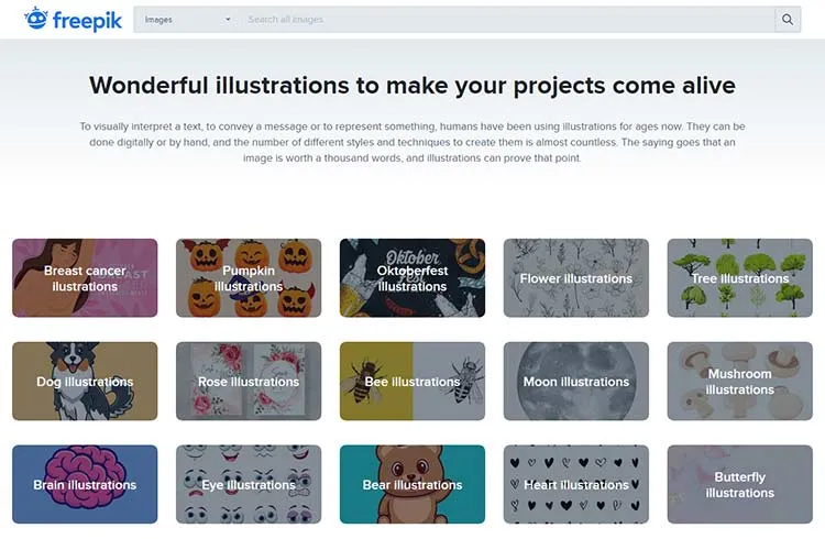 Freepik Free Wonderful Illustrations for Your UI Design Projects