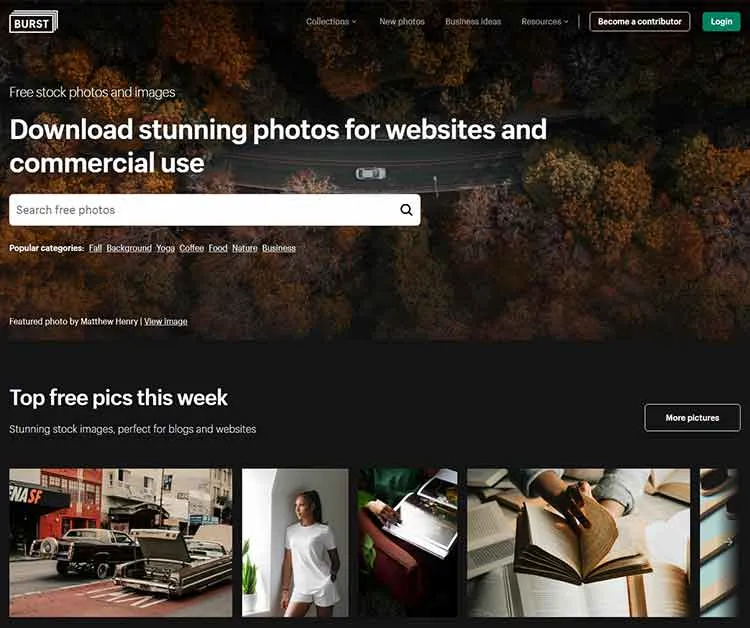 Shopify Burst Free Stock Photos for Websites