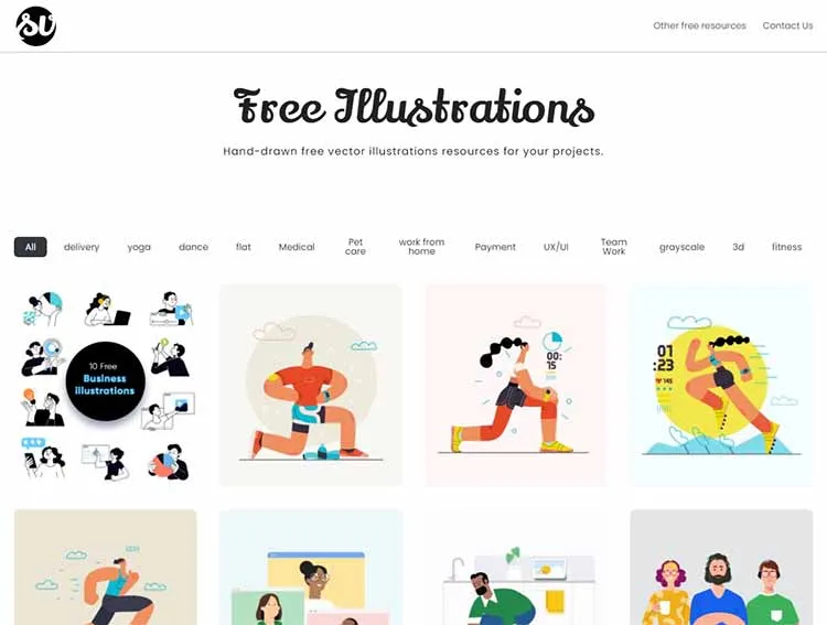 Sketchvalley Free Illustrations for Designers